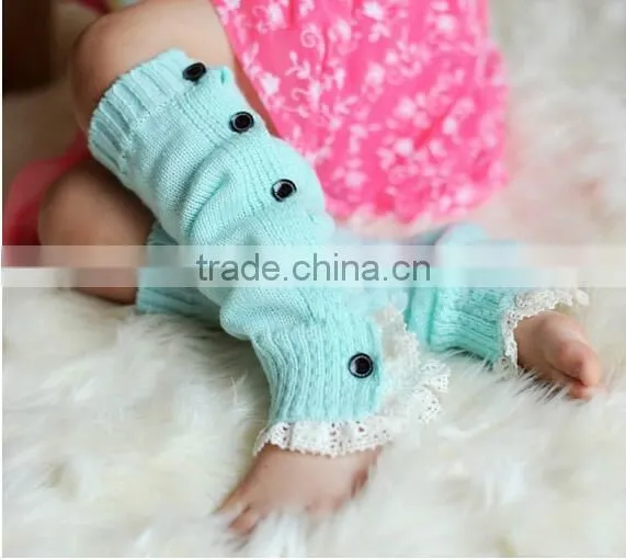 High Quality Kids Acrylic Leg Warmer, Kids Knitted Boot Socks photo-2