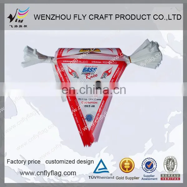 China Supplier Factory Price Birthday Party Decoration Triangle String Flags