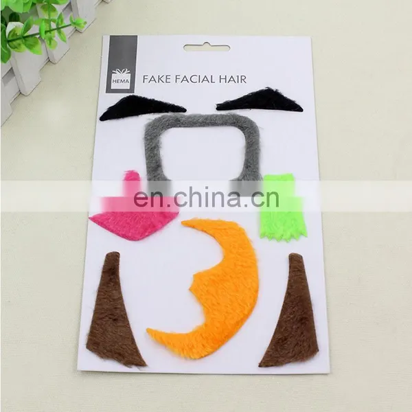 USA Fans Promotion Beard Party Fake Mustache photo-4