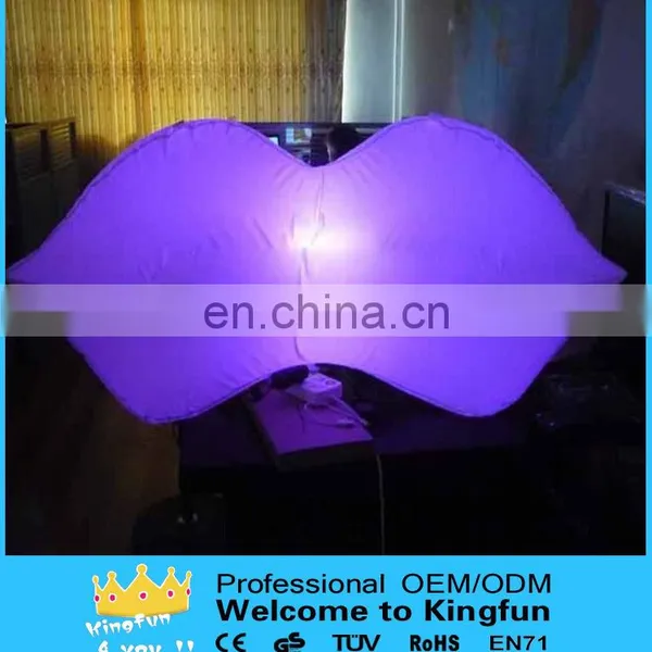 Colored Led Lip Decoration for Valentine's Day photo-2