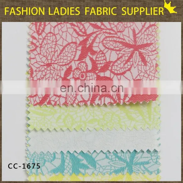 2015 New Style CC-L6212 Fashion 100% Poly Polyester Dobby Solid Fabric for Girls photo-6