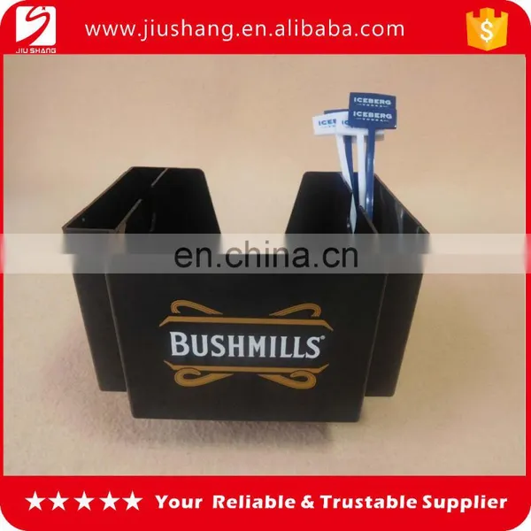 Custom acrylic plastic restaurant tissue holder