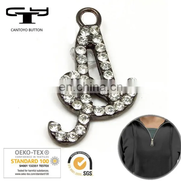 Custom Gold Metal Zipper Puller With Logo photo-4