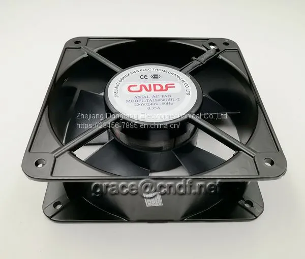 CNDF Made in China Factory Exhaust Fan Stamping Cooling Fan TA18060HBL-2 180x180x60mm Cooling Fan photo-3