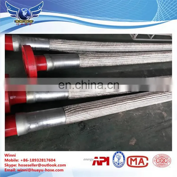 High Pressure Wire Spiral Oil Resistance Flexible API Choke Kill Hose photo-2