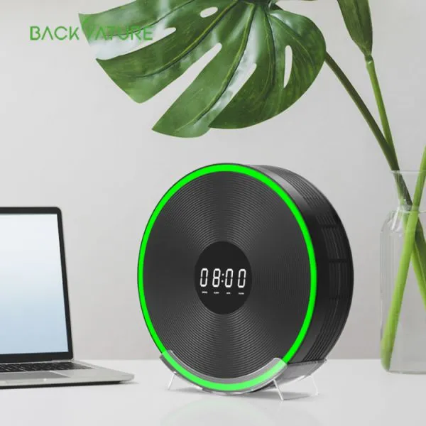 98% Fume Removal Rate European Mini Air Purifier for Home photo-4