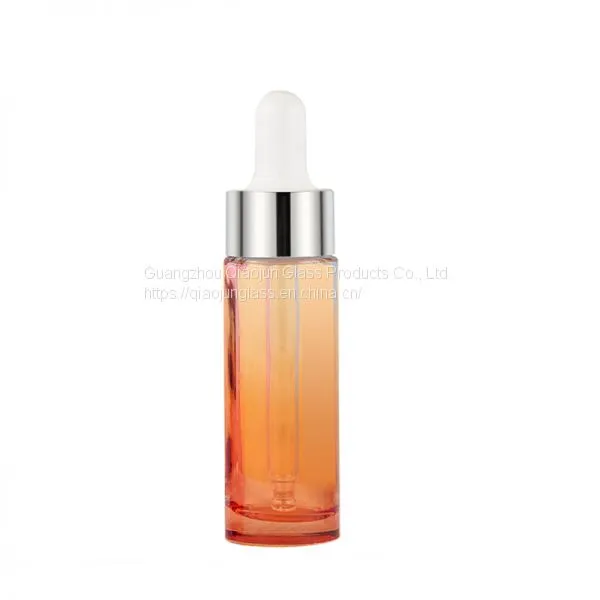 High Quality Bottles 30Ml Clear Serum Bottle With Silver/Gold/Black Dropper