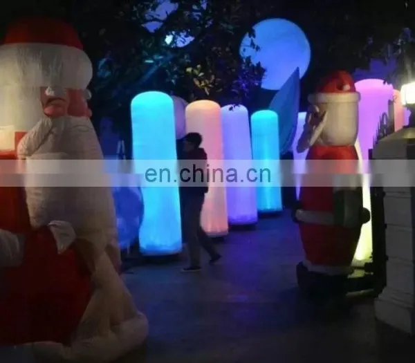 Promotional Night Events Decoration Color Changing Inflatable Led Lighting Pillar Inflatable Column photo-6