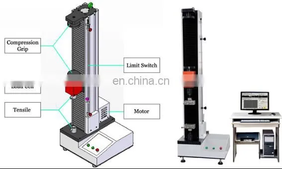 Masks 1 Ton Tensile Testing Machine/1kn Tensile Testing Machine photo-5