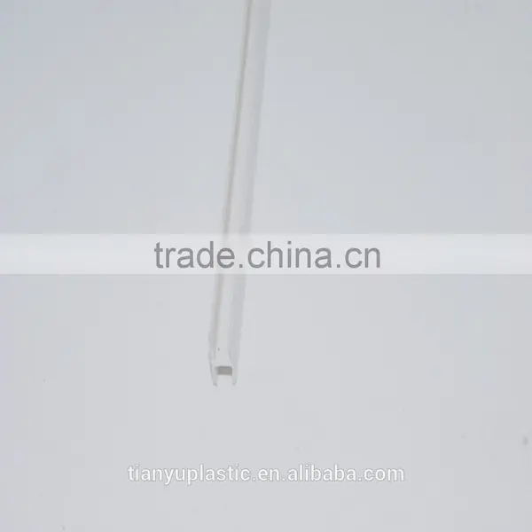 H Shape Plastic White Strip for Link Back Board h Extrusion Profile photo-2