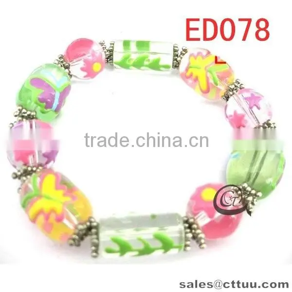 Pure Elastic Bead Bracelets Form Yiwu Market photo-4