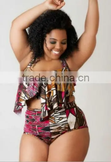 New Arrived Swimwear Bikinis Cheap Fat Lady Sexy Indian Style Bikini photo-4