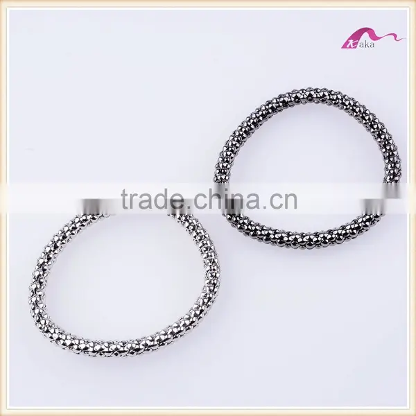 Fashion Custom Gold Bead Couple Bangles And Bracelets photo-2