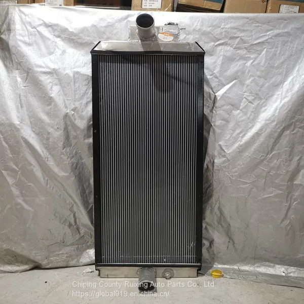 China Manufacturer E345 349D2 Excavator Hydraulic Oil Cooler Radiator Water Tank photo-2