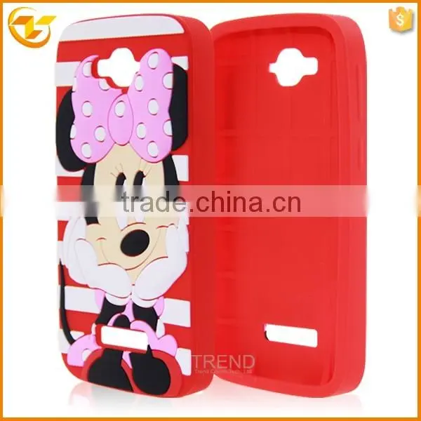 Hot Selling Cute Silicon Soft Cover Case for Alcatel One Touch Pop c7 photo-6
