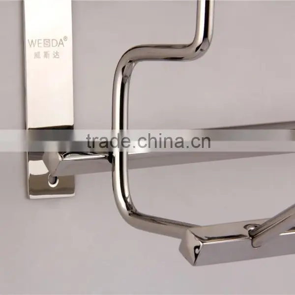Wesda High Quality Stainless Steel Bathroom Bath Towel Shelf A093 photo-5