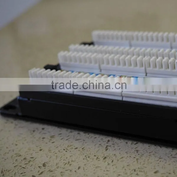 CAT.6 48 Port UTP Dual IDC Patch Panel With Cable Management photo-6
