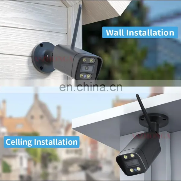 2MP Wireless Wifi Security IP Camera CCTV Night Vision Outdoor Home Surveillance Cam Two-way Audio IR Night Vision CamHipro photo-5