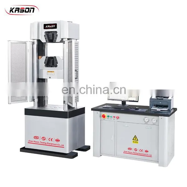WE-600D Digital Display Hydraulic Mechanical Tensile Compression Bending Testing Machine Equipment photo-4