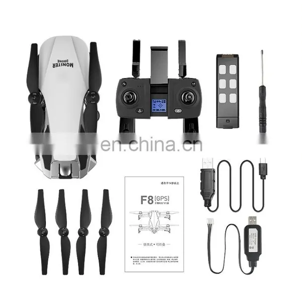 F8 Drone 4K HD Camera 27mins Flight Time Two-Axis Gimbal GPS Drone WiFi FPV Brushless RC Helicopter Radio Control Toys Drones photo-3