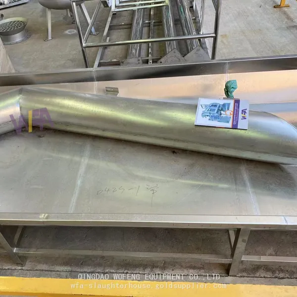 Made Of 304 Stainless Steel Cow Slaughter Machine Hooves Sliding Chute For Abattoir Equipment photo-5