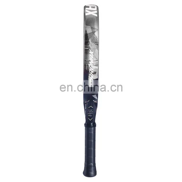 2024 Good Quality Padel Rackets Factory Padel Rackets Carbon Fiber Custom Design Paddle Professional Logo Round photo-3