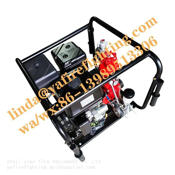 China Yianfire JBQ6.0/12 Portable Fire Pump With Frame Housing