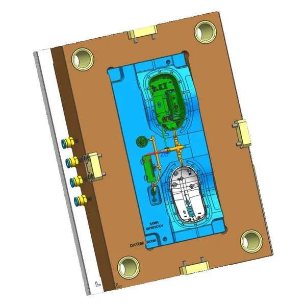 Custom Plastic Mold for Bluetooth Mouse Shell-Multi Cavity Injection Mould photo-4