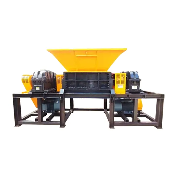 Shredder Machine Double Shaft Shredder Textile Waste Waste Industrial Waste Shredder Recycling Machinery