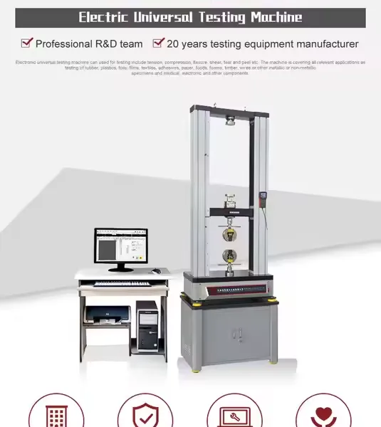 Hot Sale 100KN Electronic Universal Wood-Based Panel Tensile Testing Machine Premium Equipment for Comprehensive Testing photo-6
