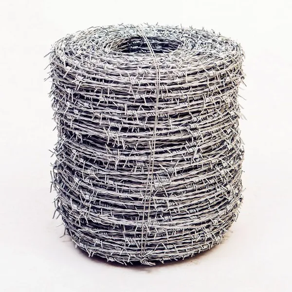 Crafts Fences Animal Deterrents Bird Feeders Gardens Real Barbed Wire Farm Fence Roll photo-3