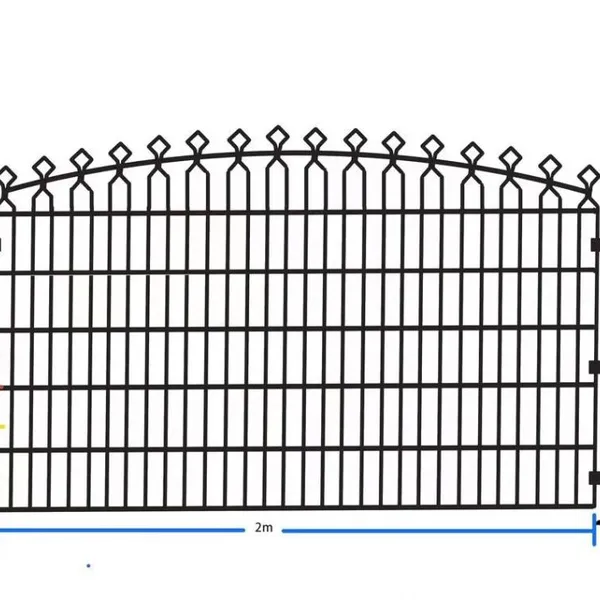 Double Wire Mesh Fence With Reinforced Edges for Structural Integrity photo-4