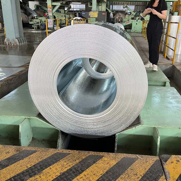 Chinese Factory DX51D Hot Dipped GI Steel Coil Z180 Zinc Coating Steel Sheet /Galvanized Steel Coil photo-3