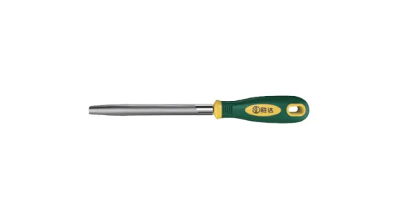 Half‑Round File with Dual‑Color Plastic Handle, Medium‑Tooth High‑Carbon Bearing Steel Metal Polishing Tool in 6/8/10/12 inch