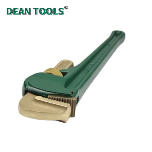 Non-Sparking Pipe Wrench,Industrial Grade,Strong Jaw Design,High Grip Performance photo-4