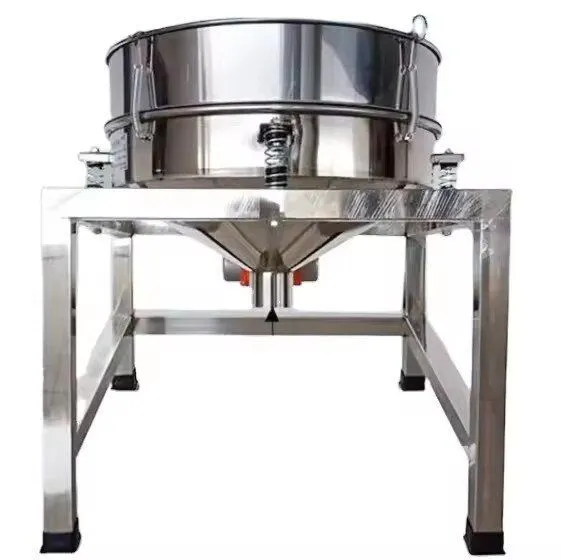 Stainless Steel Electric Flour Powder Vibrating Sifter Small Vibration Screen Sorting Machine