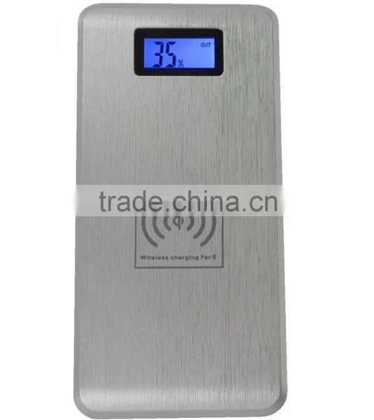 Wireless Usb Charger Power Bank/qi Wireless Charger/12000mAh photo-3