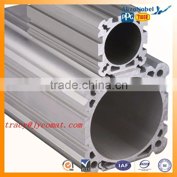 6061 t6 Anodized Silver Aluminium Profile Cylinder Manufcturer in China photo-2