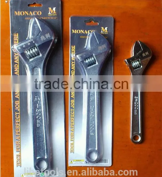 China Supplier Quality Hand Tool Adjustable Wrench photo-3