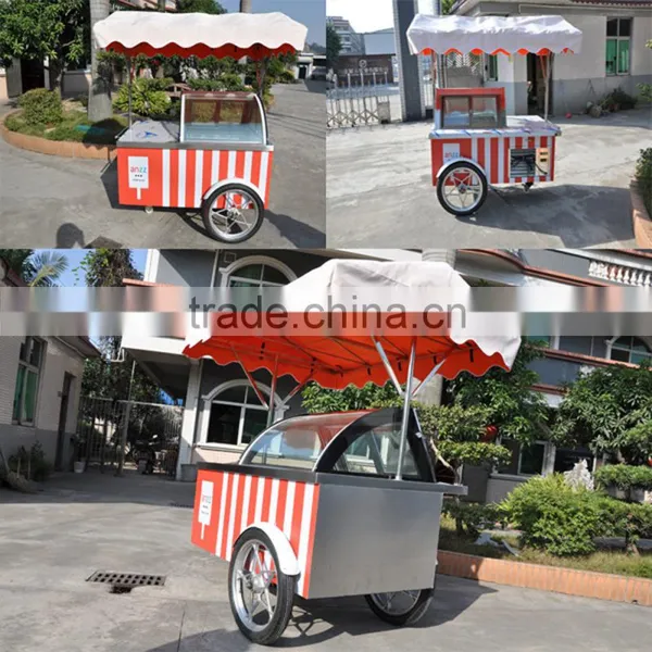 CE Certificate New Cart Design Ice Cream Cart photo-4