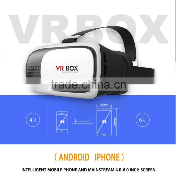 2016 Hottest Head Mount Plastic Version vr Lenses 2nd Generation Accept OEM Customized Logo photo-5