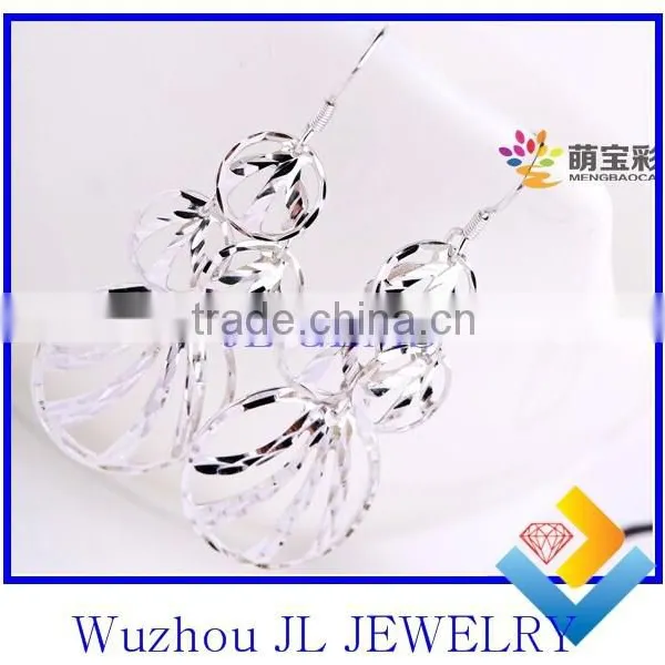 Fashion Party Decor Sexy Shambhala Bead Wholesale Earring Accessories 925 Silver Jewelery Charm Earring photo-6