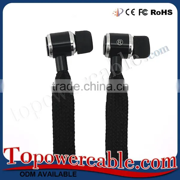 Best Shoelace Design Earphones With Microphone For Samsung Galaxy S6 photo-2