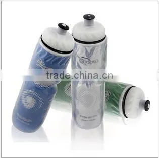 Double-deck Plastic Outdoor Sport Water Bottle BPA FREE Insulated Sport Drinking Bottle photo-3