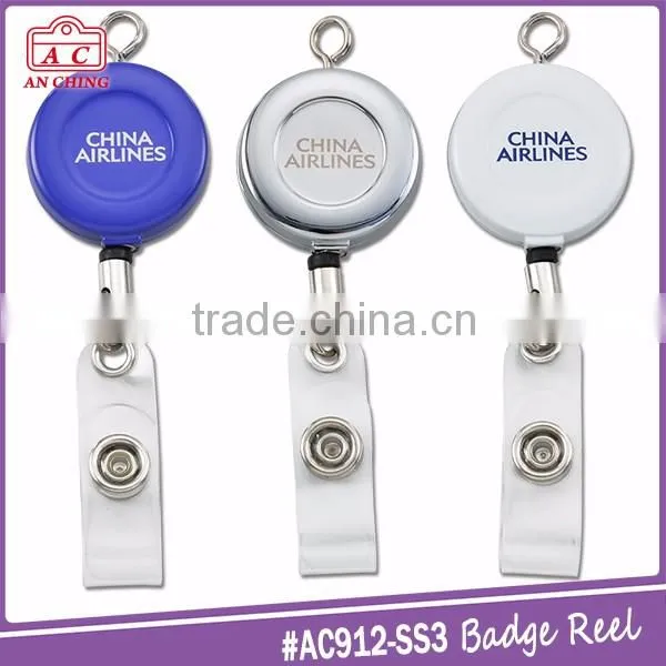 Diy Retractable Badge Holder Pull Reel With 360 Degree Swivel Clip photo-2