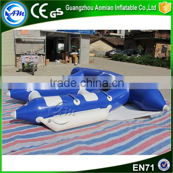 Cheap Fishing Boatts Inflatable Flying Fish Banana Boat for Sale photo-5