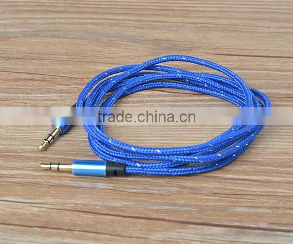High End Gold Plated Aux Cable 3.5mm Male to Male Audio Cable Extension Cable photo-5