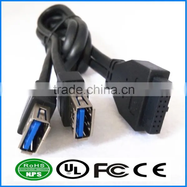 Dual USB2.0 Ports From ATX IO Cable photo-5