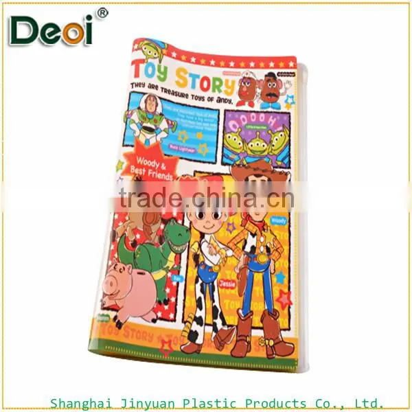 2015 pp Pvc Plastic Document File Holder With Zipper Professional OEM Customized Stationery Factory