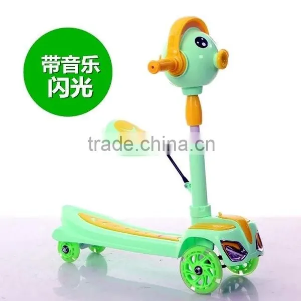 2016 China New Products Original Factory 3 in 1kids Scooter / Kick Scooter With Seat Basket photo-3